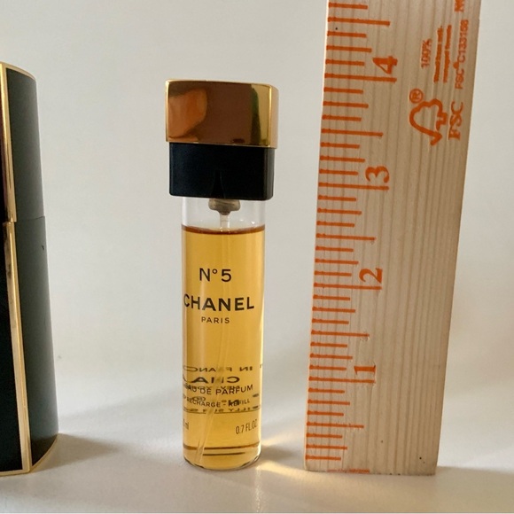 Vintage Chanel #5 Eau De Parfum Paris France 0.7 Fl. Oz / 20 Ml - Picture 4 of 13